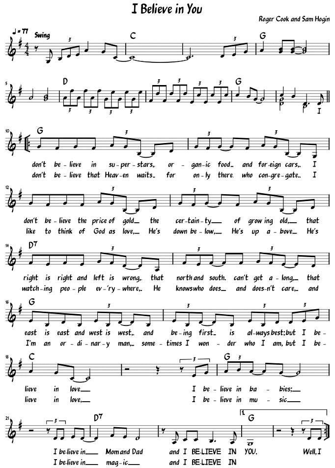 Sheet Music